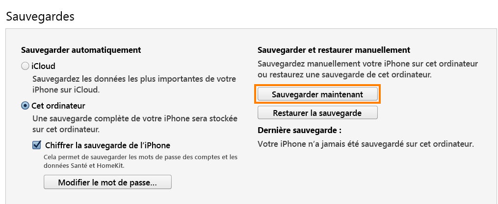 Comment sauvegarder les données de mon iPhone ? Comment sauvegarder les données de mon iPhone ?