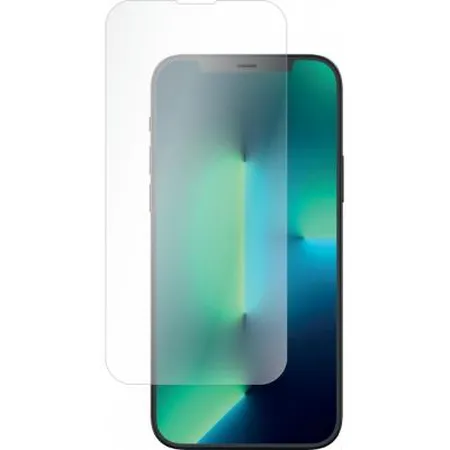 vignette Protection d'écran rigide en verre trempé pour iPhone 13, 13 Pro, 14 et 16e posée par notre Atelier