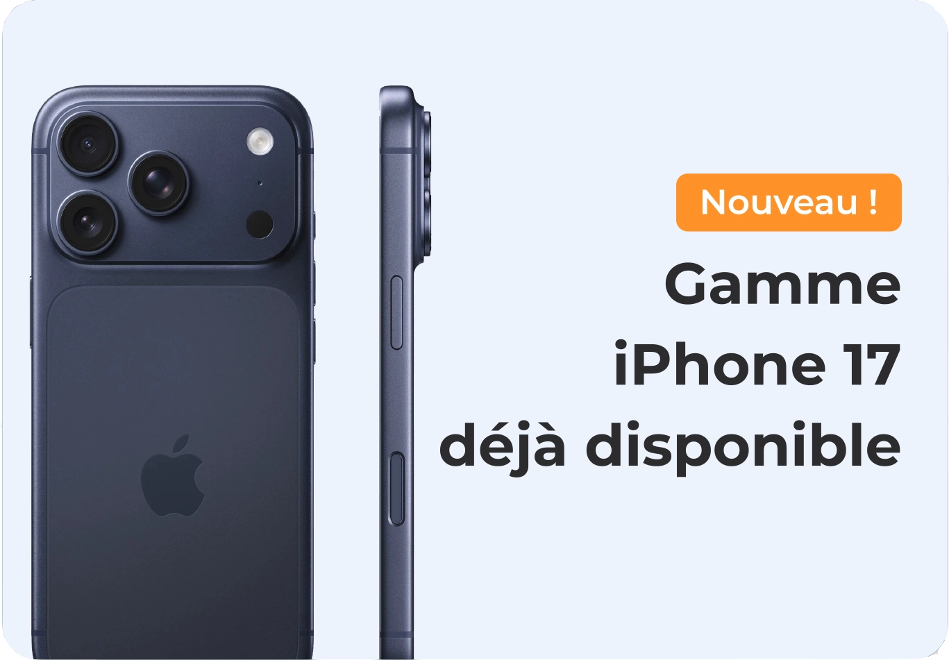 image Gamme iPhone 17